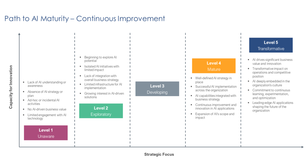 Five Levels of AI Maturity